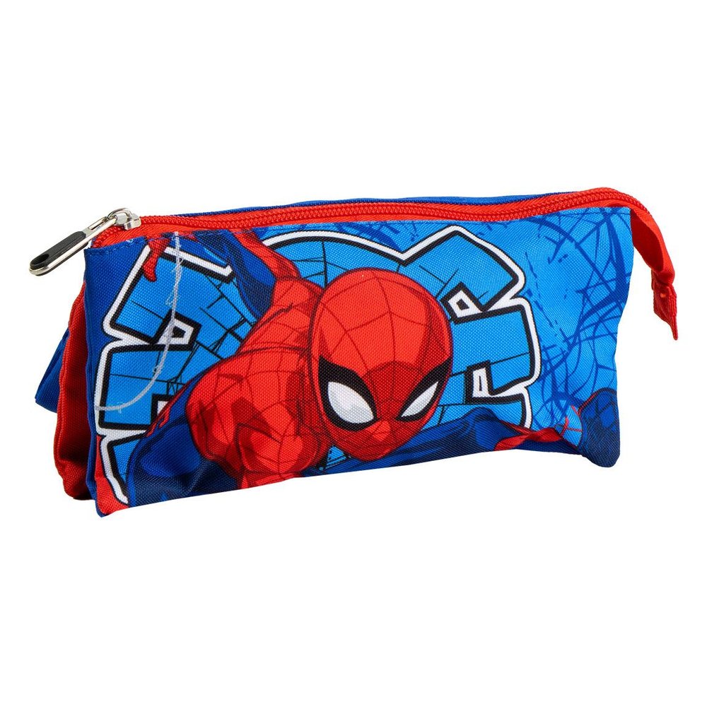 Estuche portatodo triple Spiderman Cerda Diseño