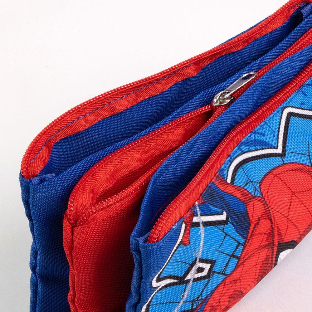 Estuche portatodo triple Spiderman Cerda Diseño