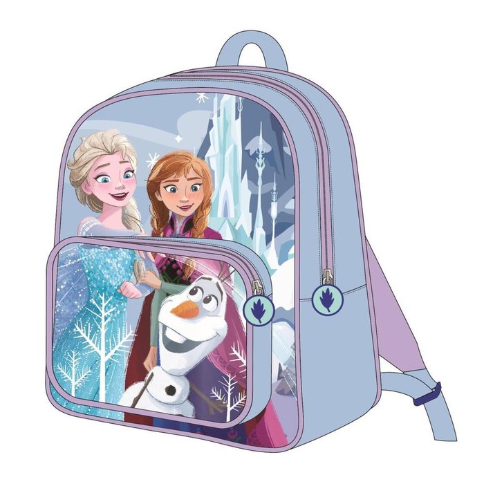 MOCHILA INFANTIL FROZEN CON BOLSILLO TRANSPARENTE | CERDA DISEÑO Imagen principal del producto
