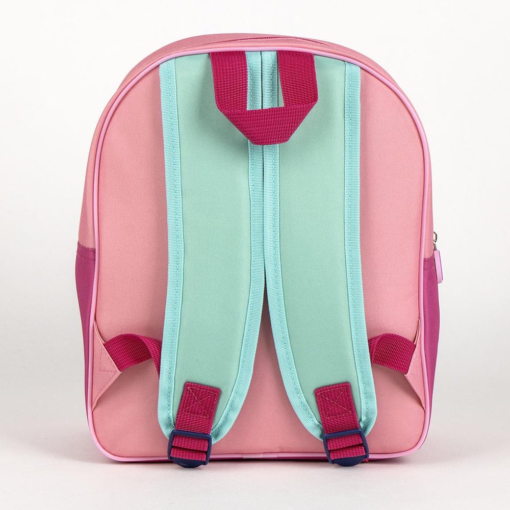 Mochila infantil Minnie con bolsillo transparente