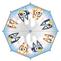 PARAGUAS MANUAL POE BURBUJA BLUEY Y BINGO | CERDA REGALO | 1 UNIDAD | 8445484510997
