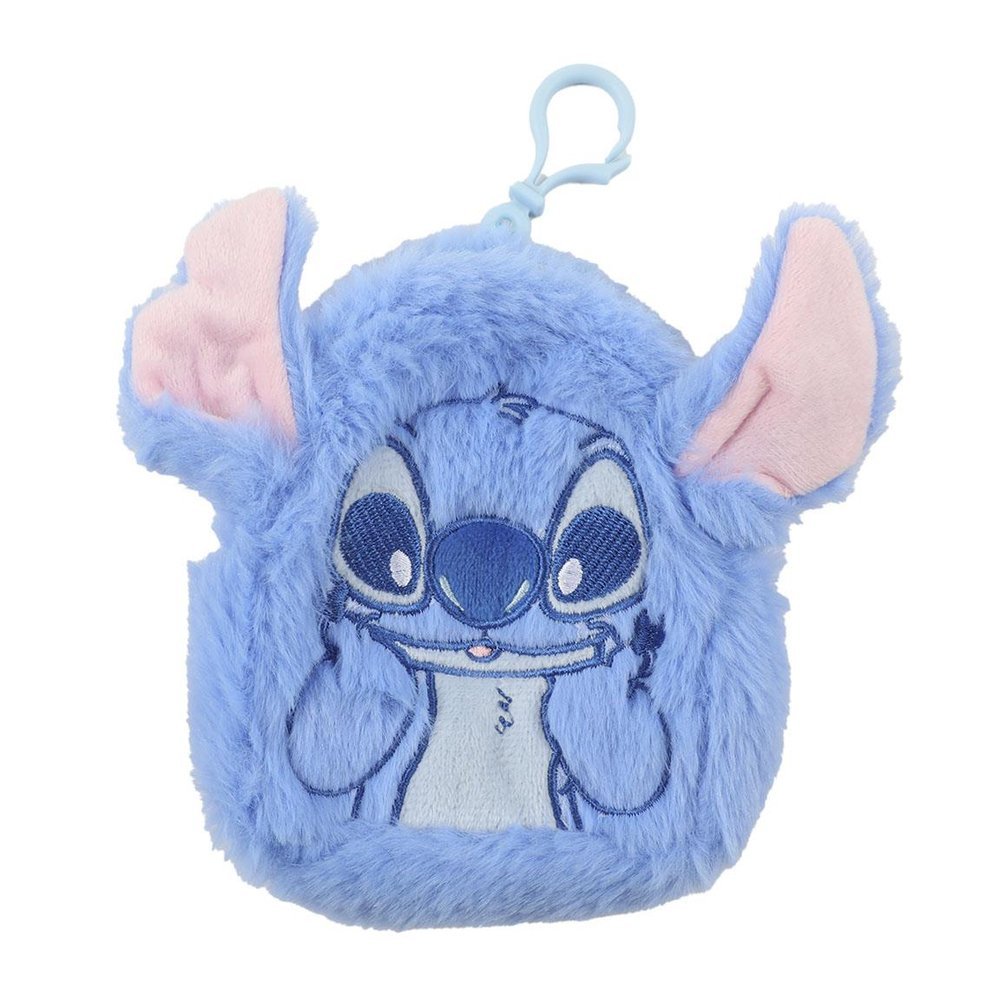 Monedero Llavero con Clip Peluche Stitch Cerda Diseño