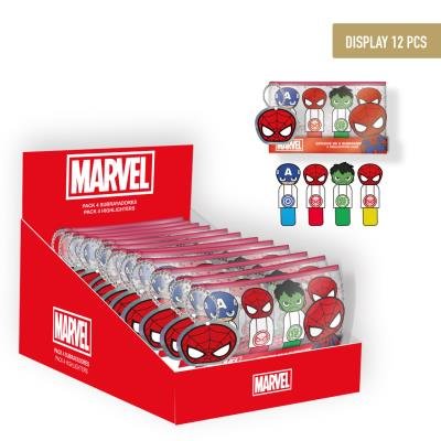 Pack 4 Marcadores Fluorescentes Avengers Imagen principal del producto