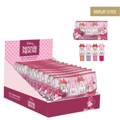 Pack 4 Marcadores Fluorescentes Minnie