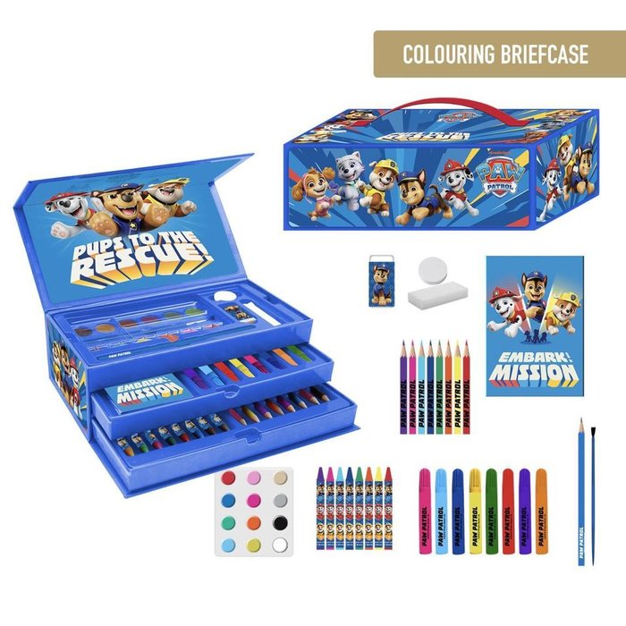 Set Maletín Coloreable Paw Patrol CERDA