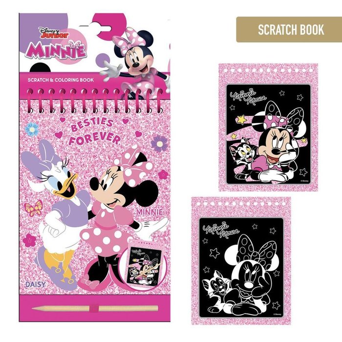 Set de Papelería Scratch Book Minnie CERDA Regalo Imagen principal del producto