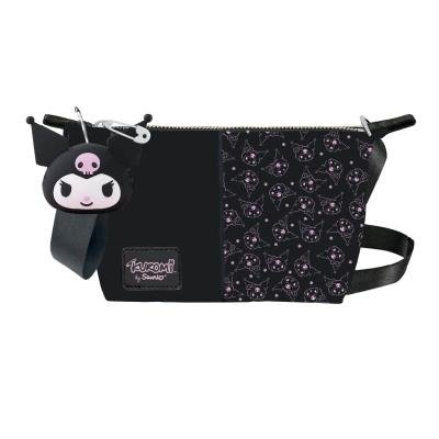 BOLSO BANDOLERA POLIPIEL TRAPECIO HELLO KITTY KUROMI | CERDA DISEÑO Imagen principal del producto