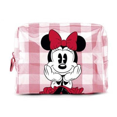 NECESER ASEO VIAJE MINNIE CUADROS ROSA | CERDA DISEÑO