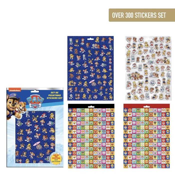 PACK PEGATINAS PAW PATROL | CERDA REGALO | 1 UNIDAD | 8445484519136