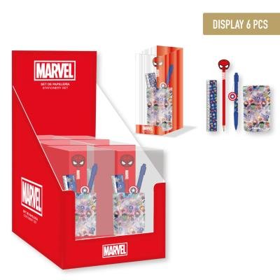 Set de Papeleria Portalapices Avengers