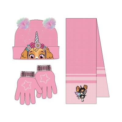 Conjunto 3 Piezas Bufanda Paw Patrol Cerda Regalo
