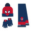 Conjunto 3 piezas bufanda Spiderman Cerda