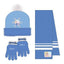 CONJUNTO 3 PIEZAS BUFANDA FROZEN | CERDA REGALO | 1 UNIDAD | 8445484529753