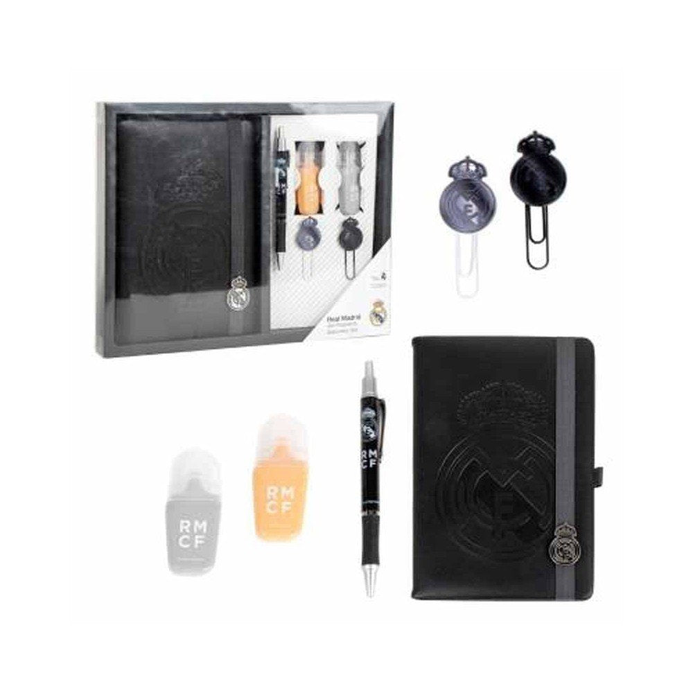 SET DE DIARIO + SURT, PAPELERIA REAL MADRID | CERDA REGALO | 1 UNIDAD | 8445484544800 Imagen principal del producto