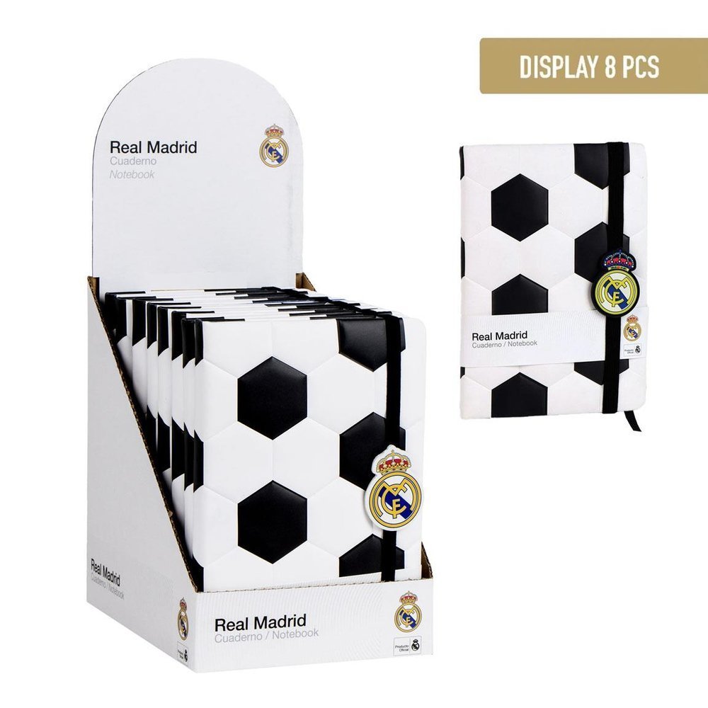 Cuaderno Acolchado Real Madrid Imagen principal del producto