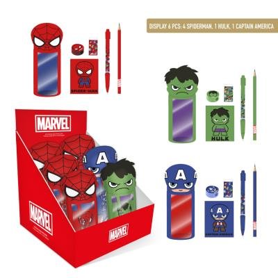 Portatodo Peluche con Carga Avengers Rojo Cerda