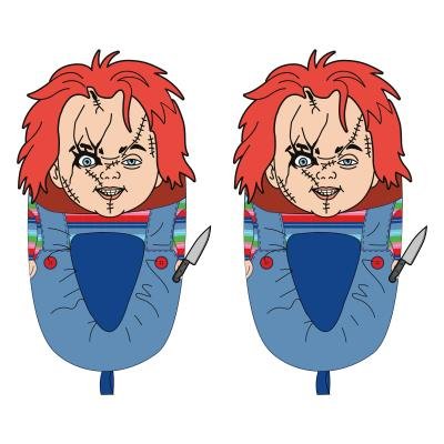 Zapatillas de Casa 3D Aplicaciones Chucky Cerda Calzado