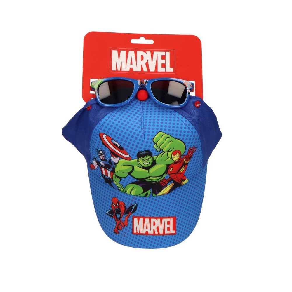 Set Gorra y Gafas de Sol Avengers Hulk Cerda Complementos