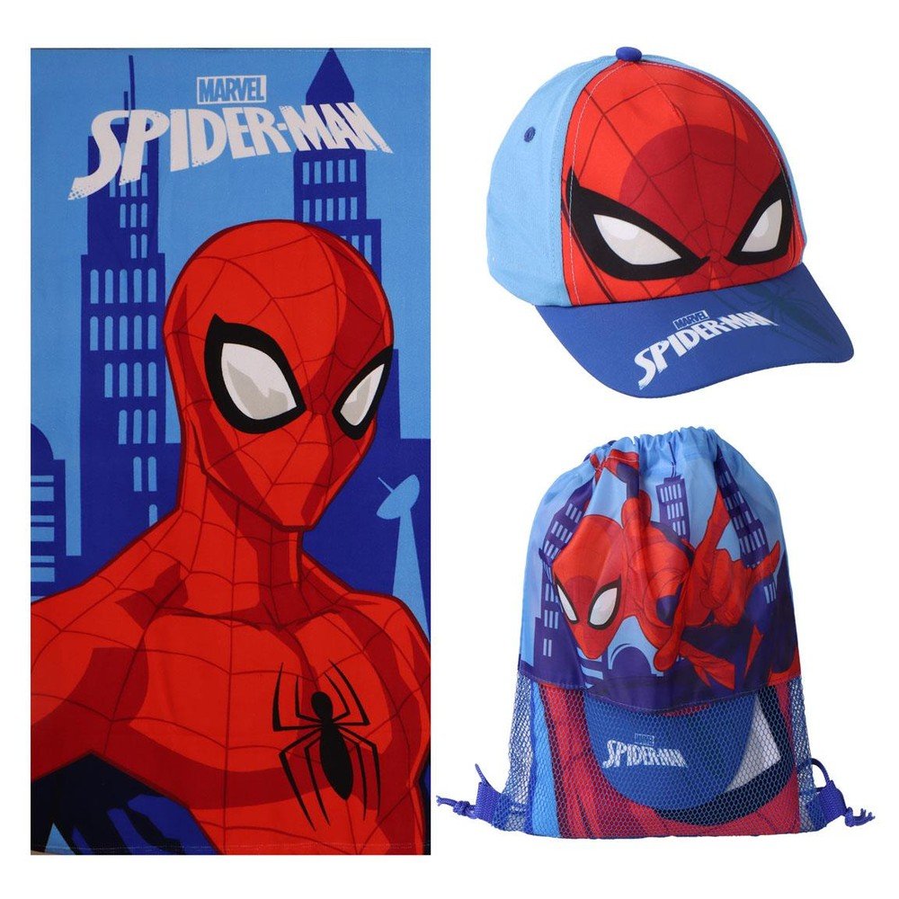 Toalla Set Saquito Spiderman Cerda Regalo