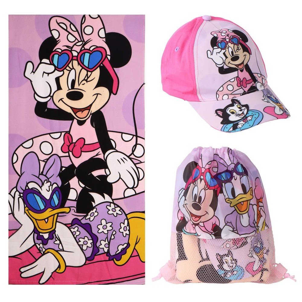 Toalla Set Saquito Minnie Cerda Regalo