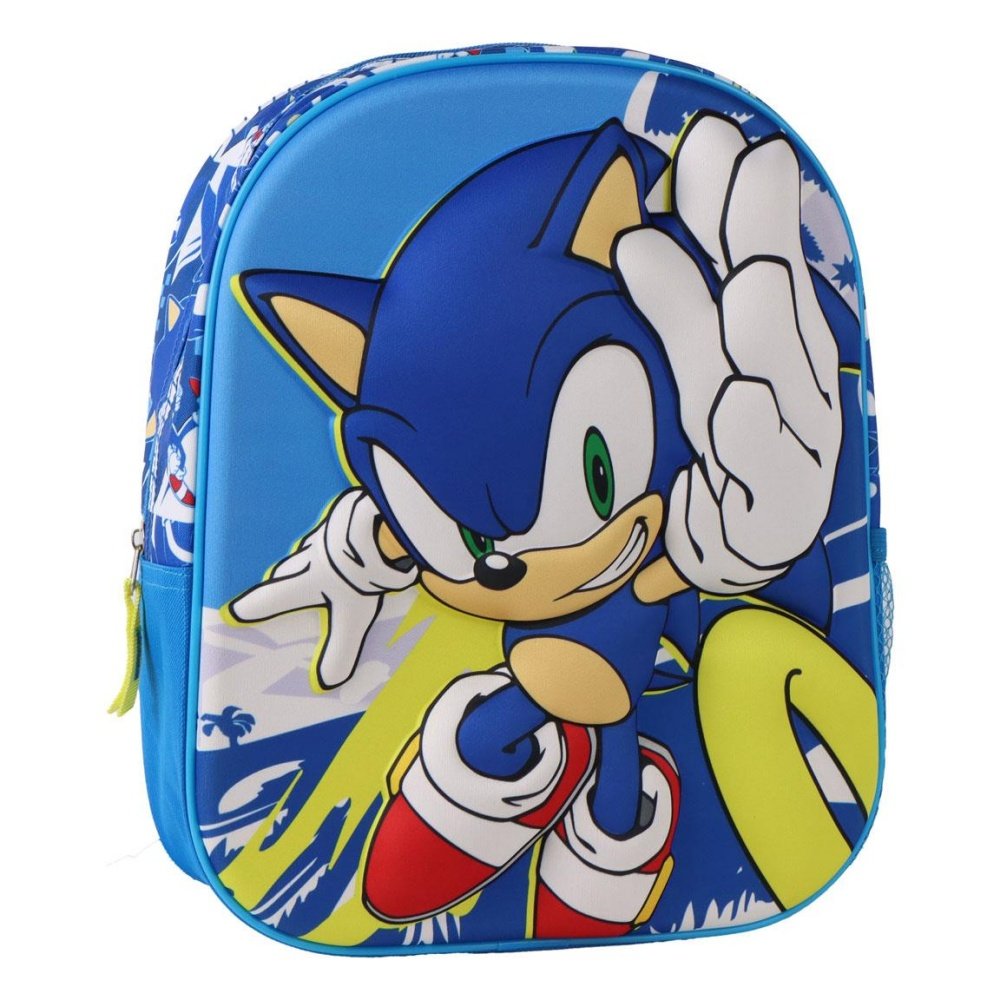 Mochila infantil 3D Sonic de Cerda Diseño
