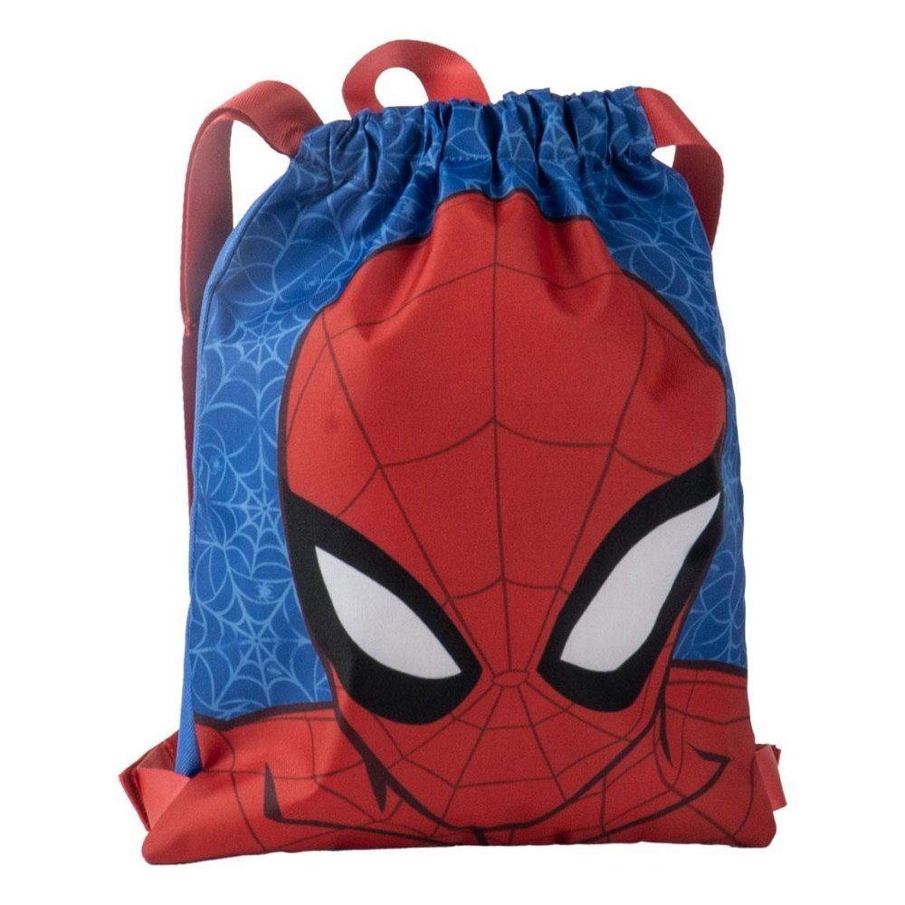 Saquito escolar de cuerdas con asa Spiderman Cerda Diseño