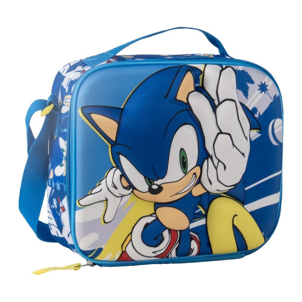 Bolsa Termica Portameriendas Asa Bandolera Sonic Cerda Diseño