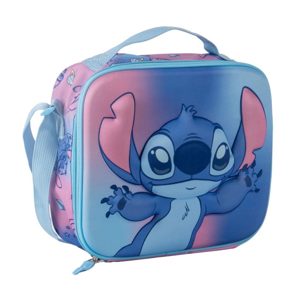 Bolsa térmica portameriendas asa bandolera 3D Stitch Cerda Diseño