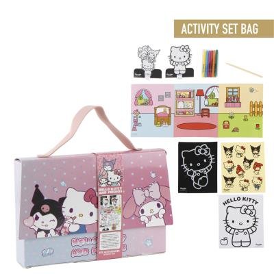 Set Coloreable Bolso Hello Kitty Cerda Regalo Imagen secundaria del producto