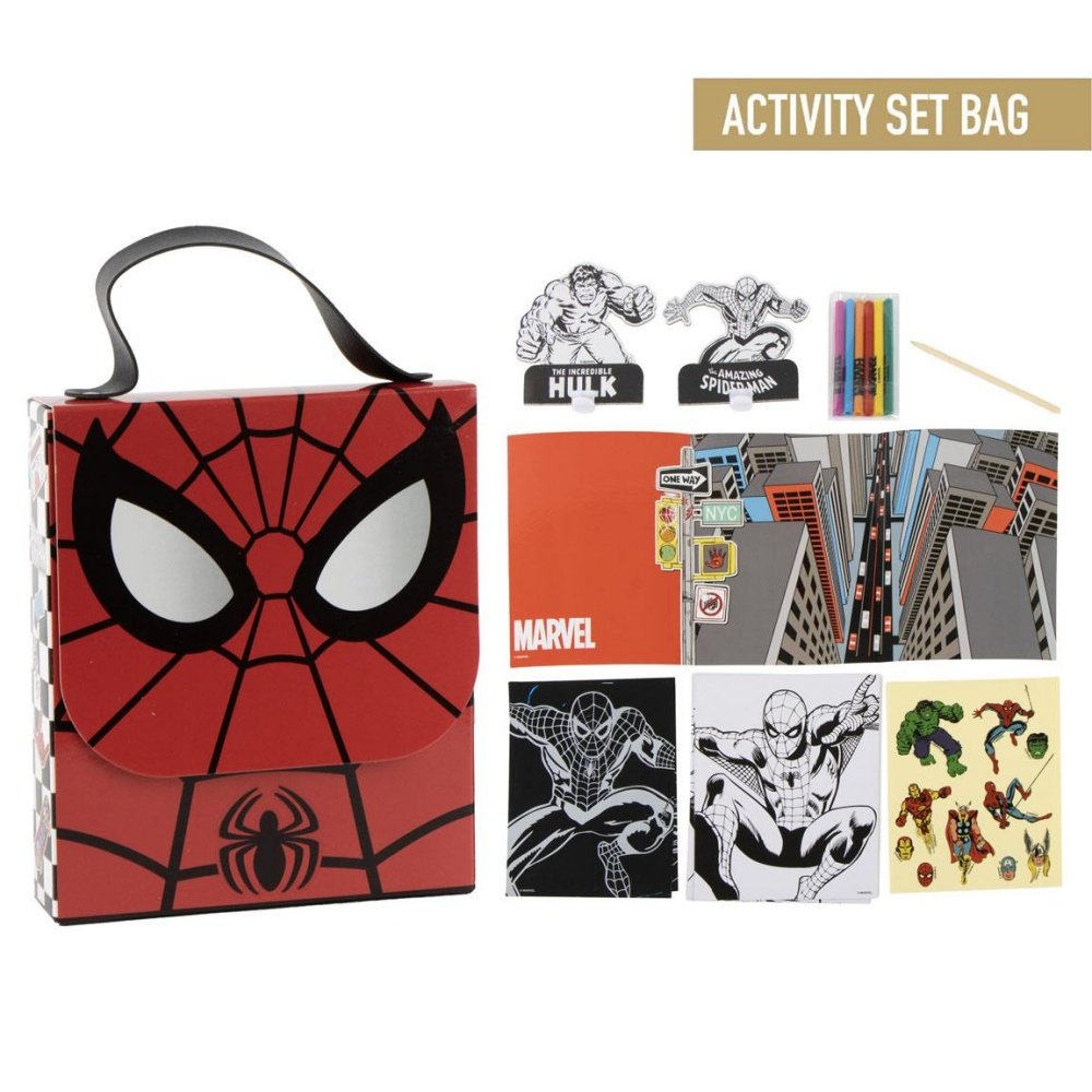 Set Coloreable Mochila Spiderman Cerda Regalo Imagen principal del producto