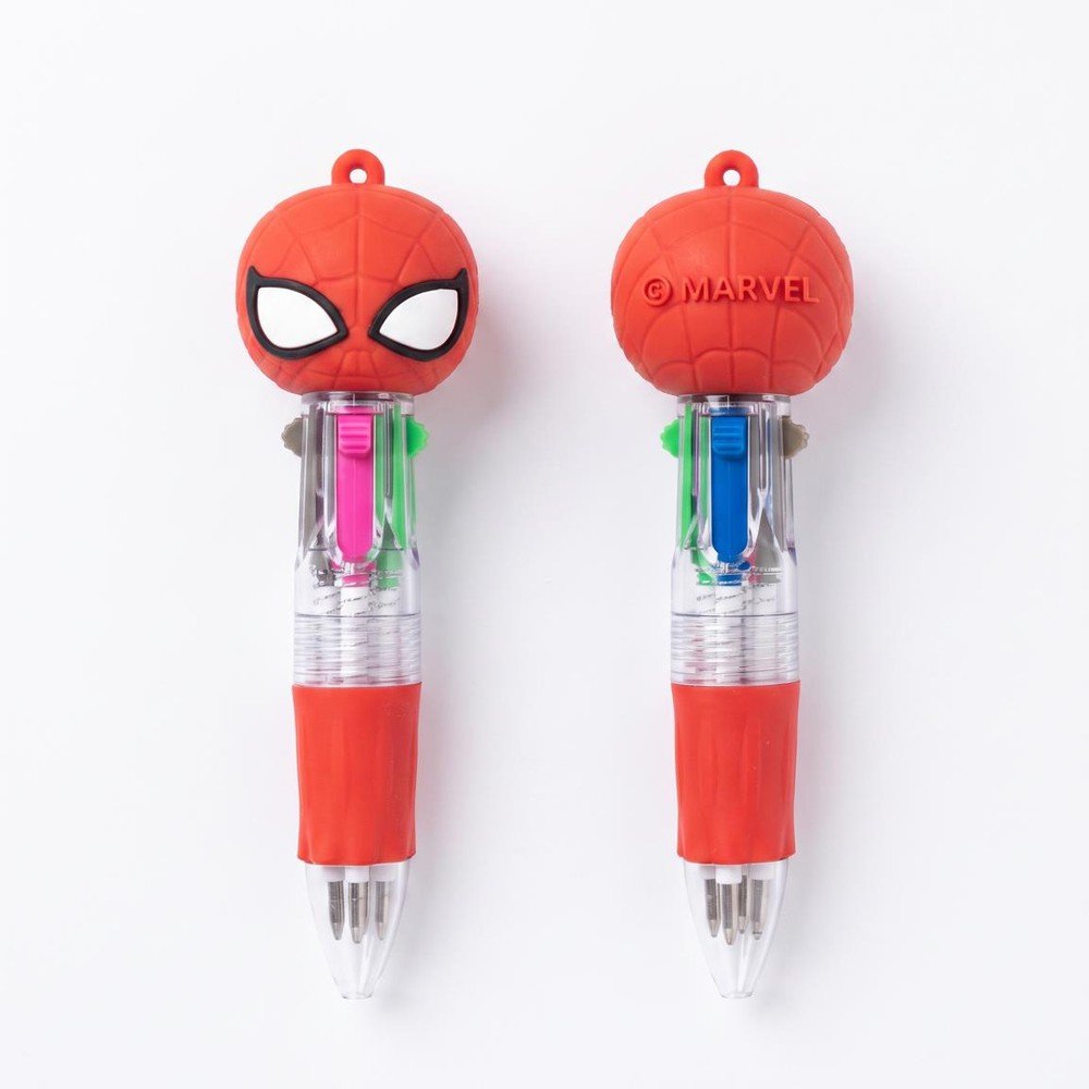 Set estuche transparente + bolí + colgante Marvel Cerda