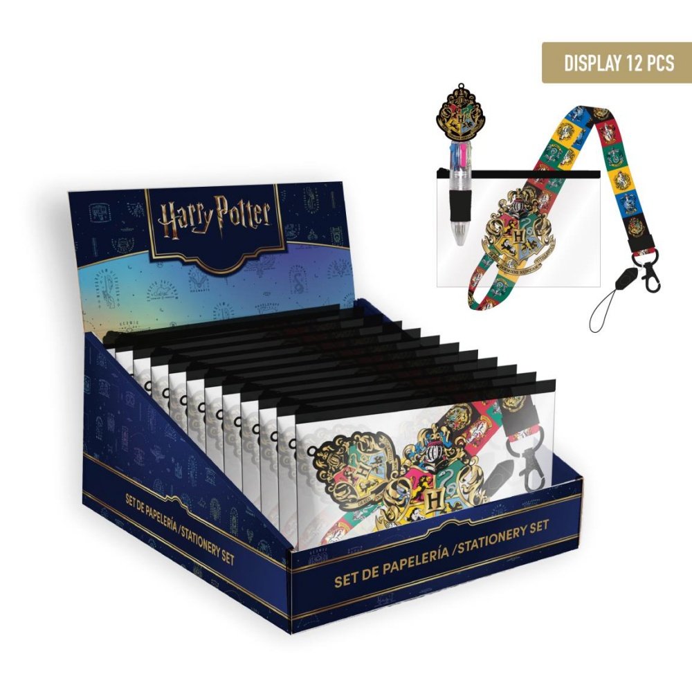 Set estuche Harry Potter + colgante + bolí de Cerda