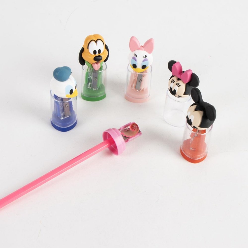 Expositor 24 ud. sacapuntas con depósito Disney Cerda