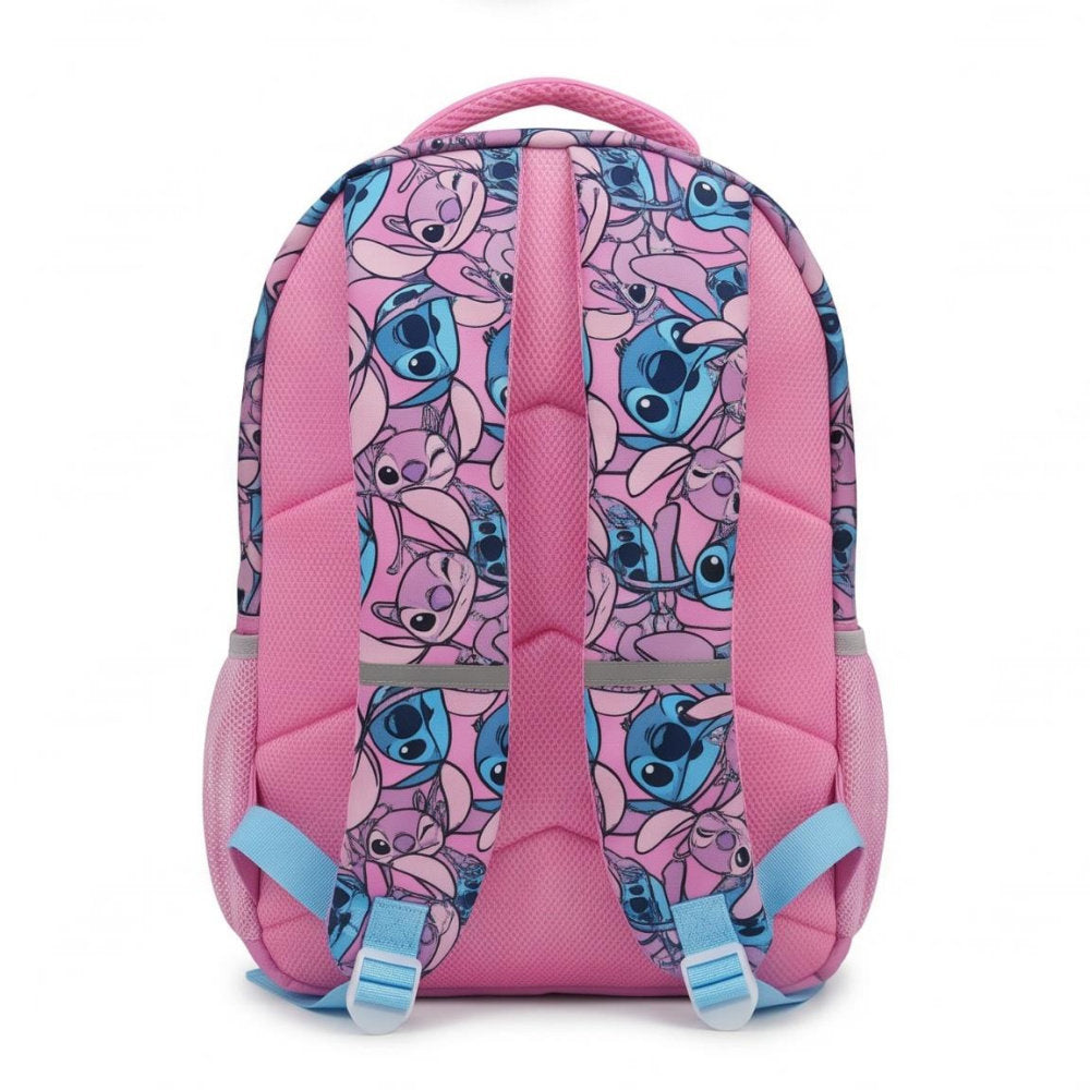 Mochila escolar Stitch Angel You&Me rosa Cerda