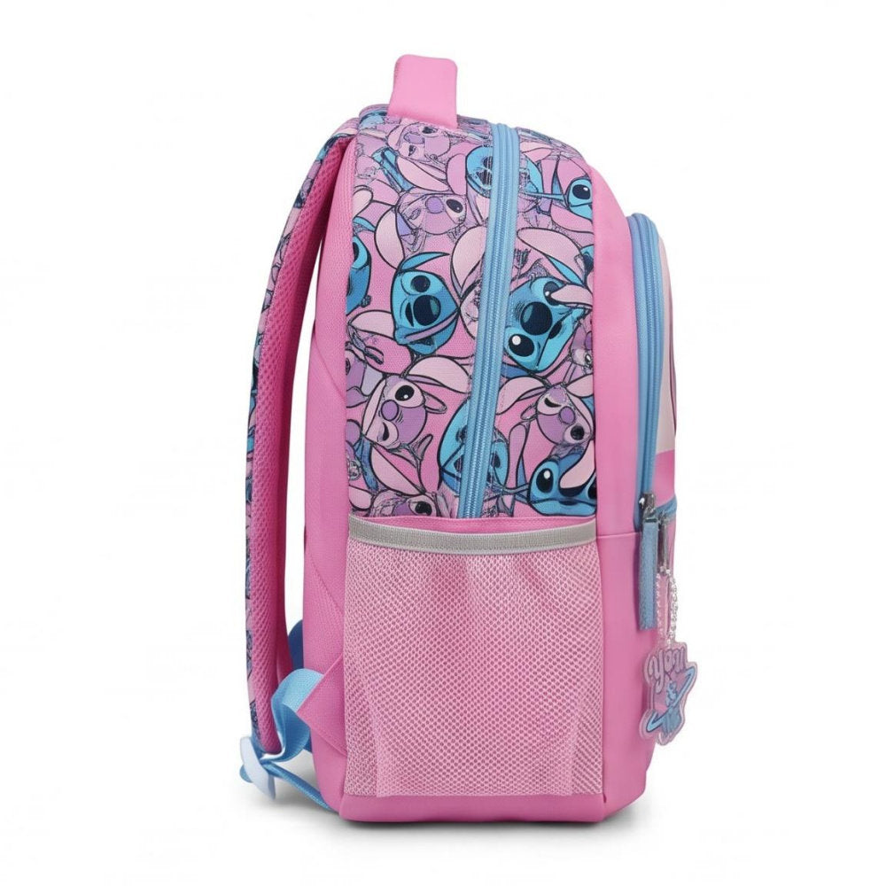 Mochila escolar Stitch Angel You&Me rosa Cerda