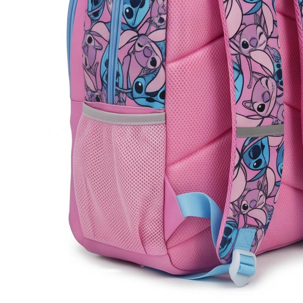 Mochila escolar Stitch Angel You&Me rosa Cerda