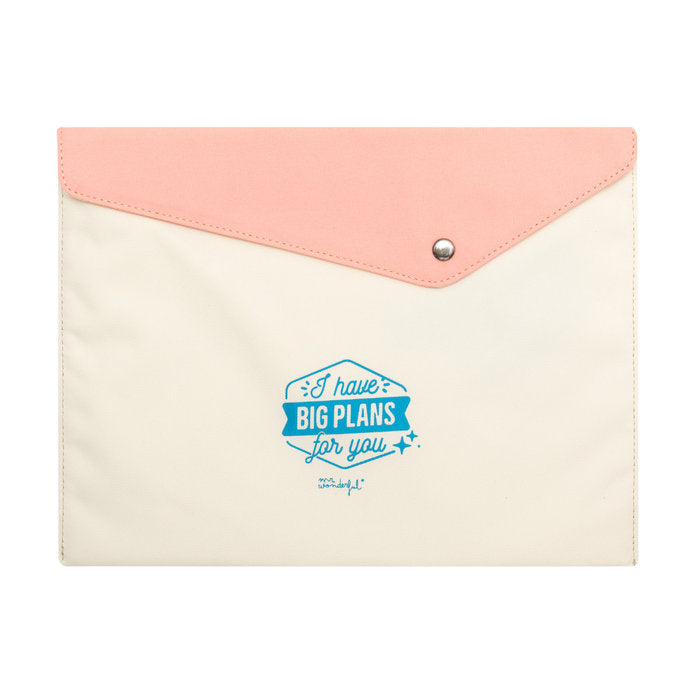 Portadocumentos I Have Big Plans for You MR Wonderful Imagen principal del producto
