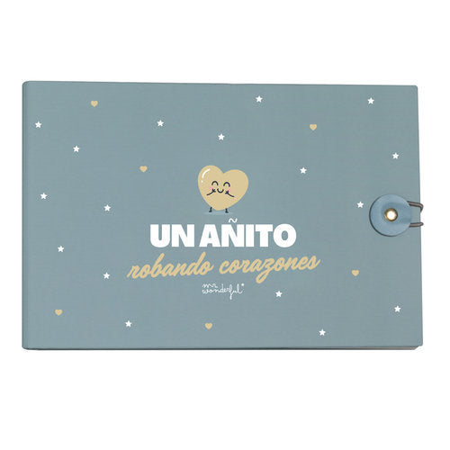 ALBUM DE FOTOS - UN AÑITO ROBANDO CORAZONES | 1 UNIDADES | (MR WONDERFUL)