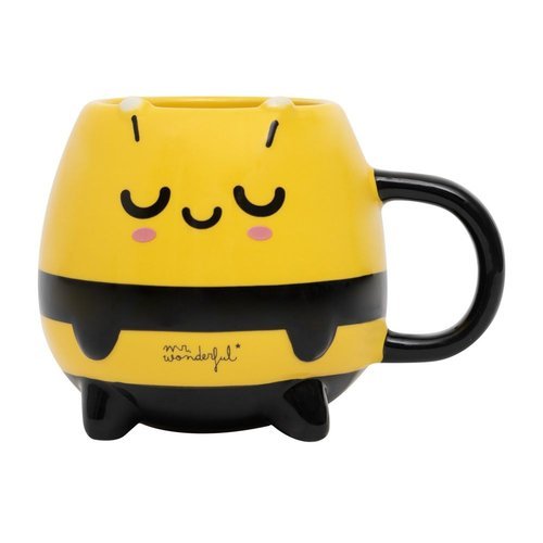 TAZA 3D BEE | MR WONDERFUL | 1 UNIDAD | 8445641047021 Imagen principal del producto