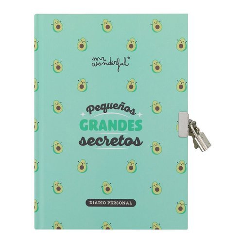 DIARIO PERSONAL - PEQUEÑOS GRANDES SECRETOS | 1 UNIDADES | (MR WONDERFUL)