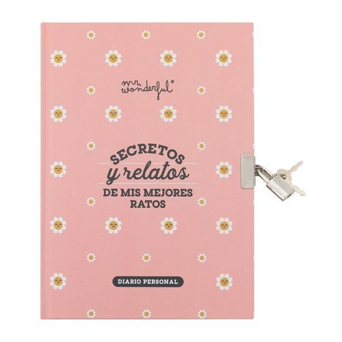 DIARIO PERSONAL - SECRETOS Y RELATOS DE MIS MEJORES RATOS | 1 UNIDADES | (MR WONDERFUL) Imagen principal del producto