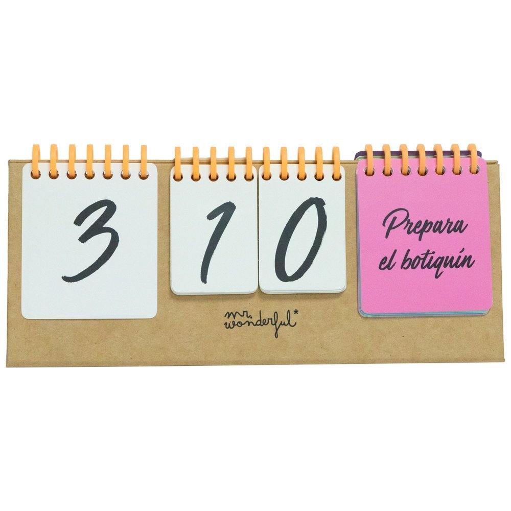 Calendario de Cuenta Atrás para Tu Viaje Soñado MR Wonderful Imagen principal del producto