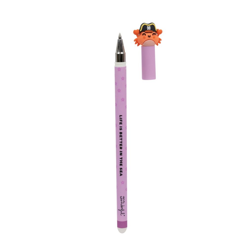 Bolígrafo borrable Bo-Bo Pirata Mr. Wonderful, pack 12 uds.