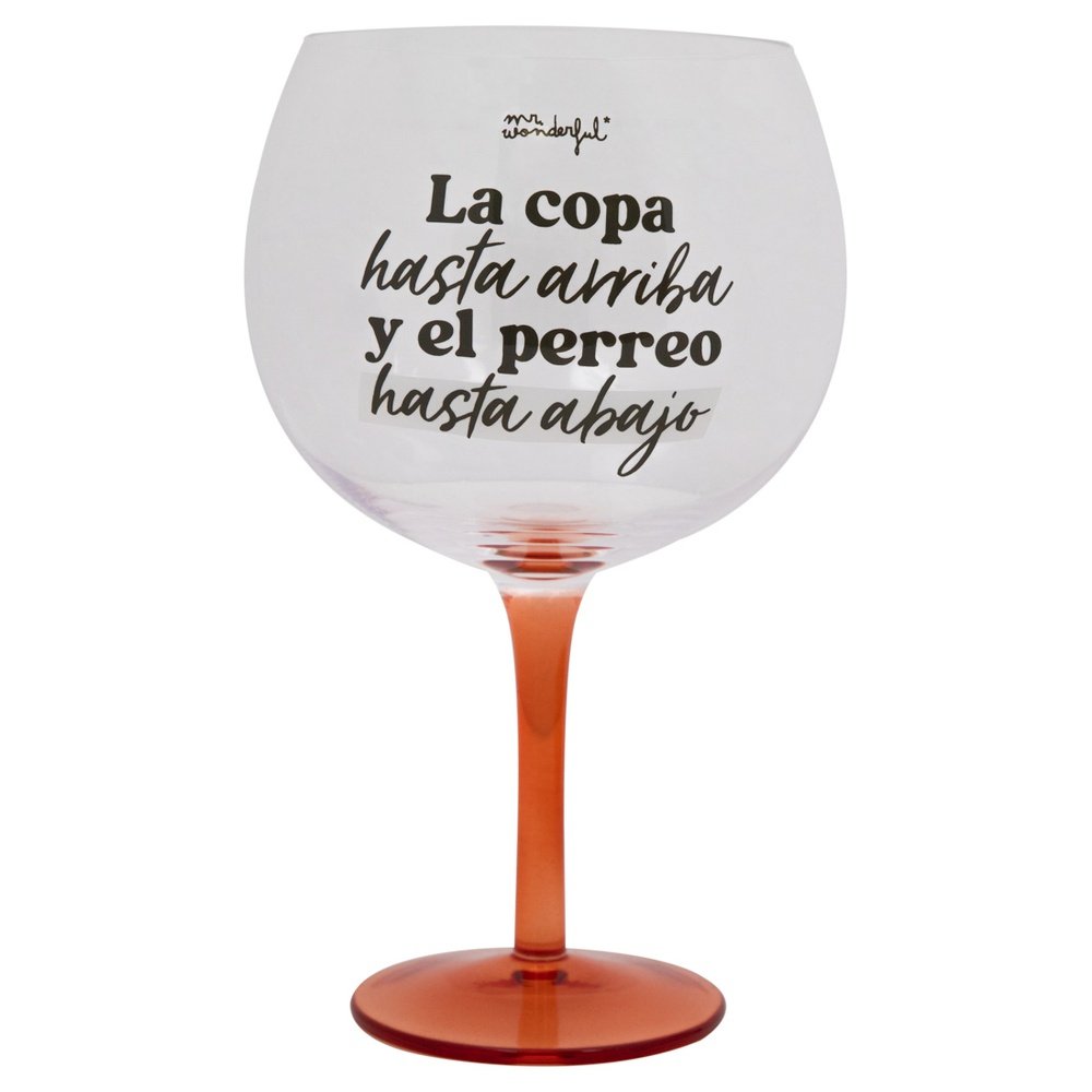 COPA DE BALON - LA COPA HASTA ARRIBA Y EL PERREO HASTA ABAJ | MR WONDERFUL | 1 UNIDAD | 8445641059888