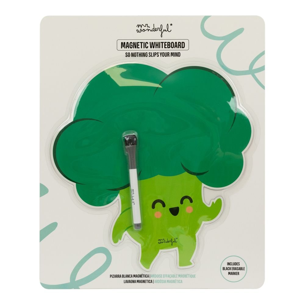 Pizarra blanca magnética Broccoli MR Wonderful Imagen principal del producto