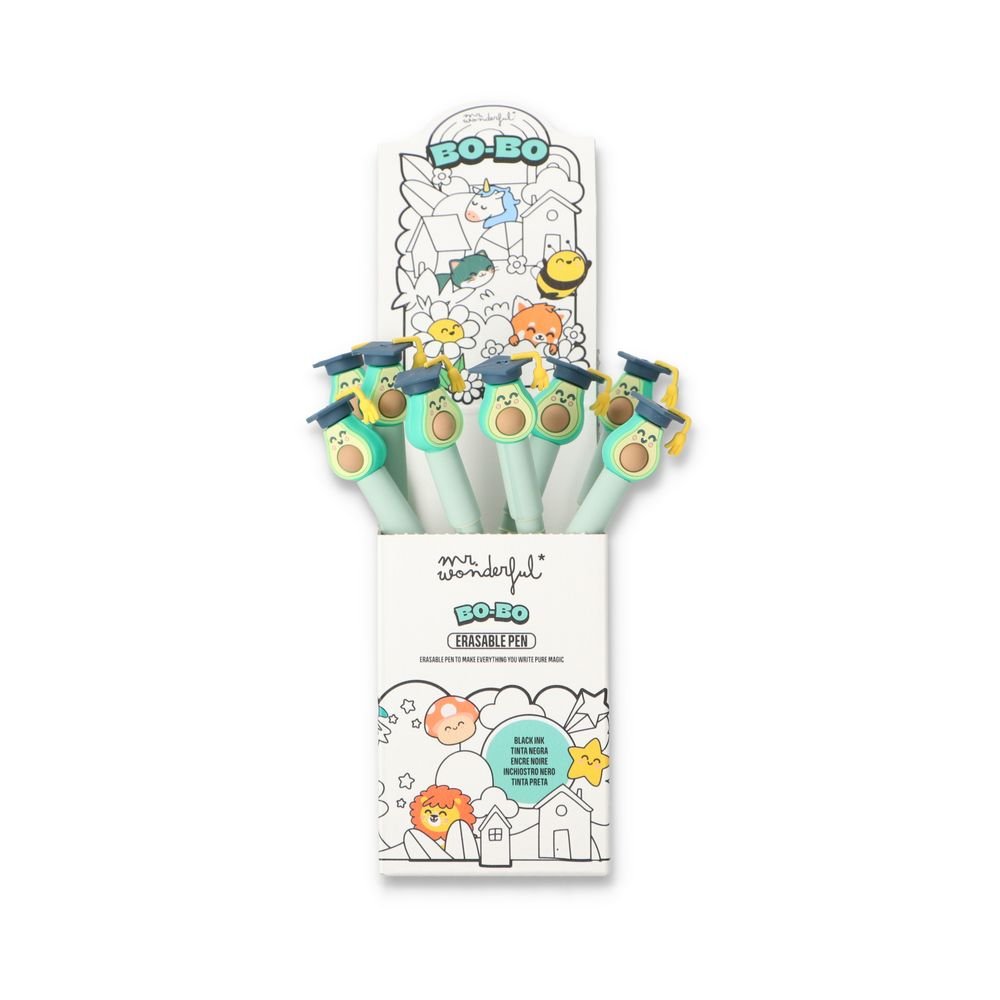 Bolígrafo borrable Mr Wonderful - Pack 12 unidades