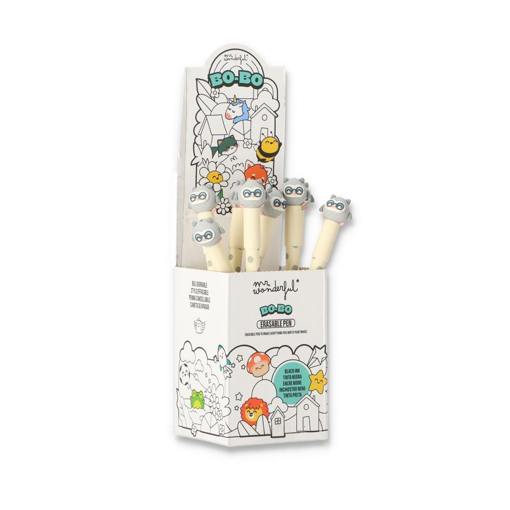 Bolígrafo borrable Mr Wonderful para profesores, pack 12 unidades