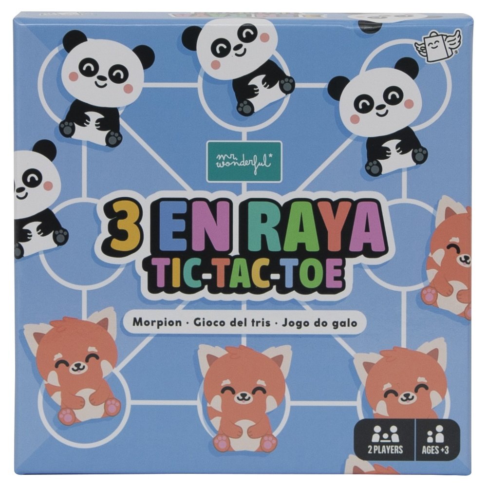 JUEGO DE 3 EN RAYA | MR WONDERFUL | 1 UNIDAD | 8445641063984 Imagen principal del producto