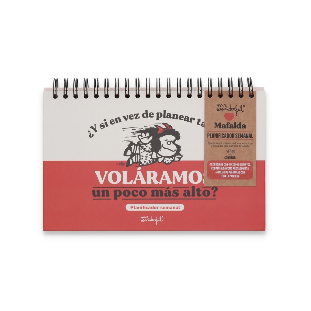 Planificador Semanal Mafalda MR Wonderful Imagen principal del producto