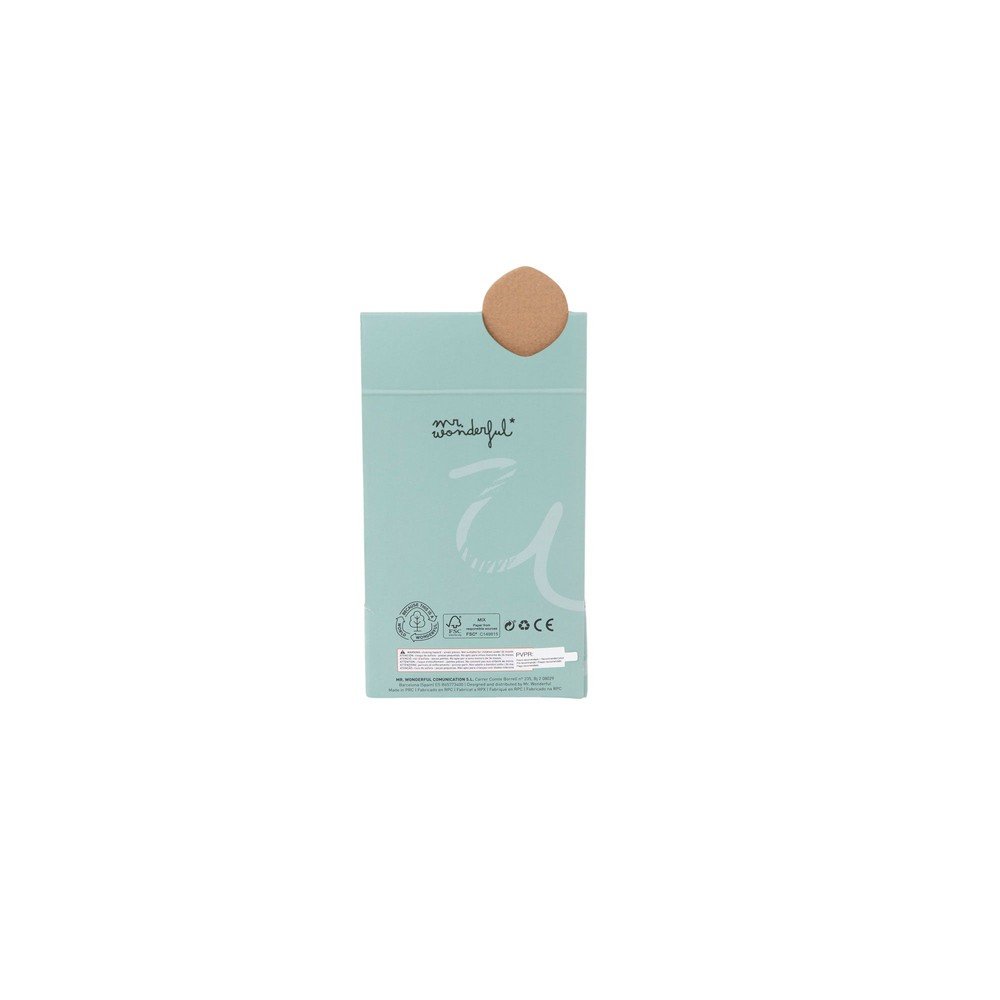 Bolígrafo borrable melocotón Mr Wonderful, pack 12 uds